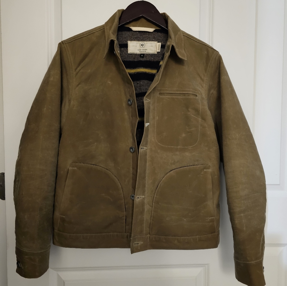 Rogue Territory Supply Jacket Lined Tan Ridgeline. Mint Condition. Worn twice!